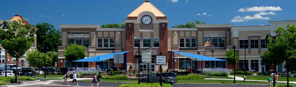 An open-air shopping center with great shopping and dining, many family activities in the Newtown, Bucks County PA area