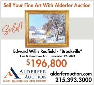 As an industry leader, Alderfer Auction is pleased to offer a complimentary evaluation of your Fine Art collection. Our seasoned specialists will assess whether a piece from your collection could be a star in our upcoming Fine Arts Auction. We have a keen interest in Pennsylvania impressionist works from the 19th and 20th centuries, as well as art that transcends geographical boundaries and historical eras. Place your trust in our family-owned auction company, celebrated for generations of honesty and integrity.