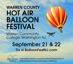 Come out to Warren County and explore the beautiful terrain as the seasons begin to change. Nestled in Washington Township, Warren Community College is where you will find a mix of hot air balloons, fun & games on September 21 & 22. Warren Community College is conveniently located on Route 57, just minutes from Routes 31, 22 and 78 and less than 1.5 hours from both Philly and New York City. Hot air balloons will take off each evening between 5:15-6:00 p.m. (weather permitting). Limited full flight hot air balloon rides are available. Tethered ride (short up and down) are also available for $30 per adult and $20 youth ages 4-12. The evening ends with a balloon glow with Fred G. Monster special shape, and other select balloons, beginning around 7:15 pm.