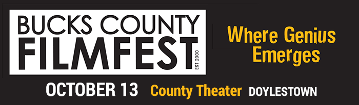 Bucks County FilmFest is an annual festival accepting films and scripts from high school and college students as well as emerging artists. The winning short films will be screened and winning screenplays announced at The County Theater in Doylestown, PA on October 13th from 12 pm until 5pm, with an after-event gathering at Chambers 19 in Doylestown. Join us for a full day of filmmaker fun, including: Awards Ceremony, Winning Screenplay Table Read, Screening of the Finalist Films and The Filmmaker Panel Discussion. This year's Panel topic will be Exploring Truth and Storytelling: The Art and Impact of Documentary Filmmaking .